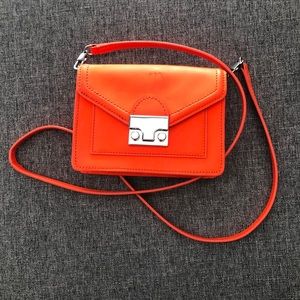 Loeffler Randall Neon Orange Mini Bag/Fanny Pack